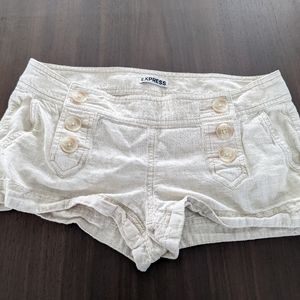 Express Women's Tan Sailor Shorts